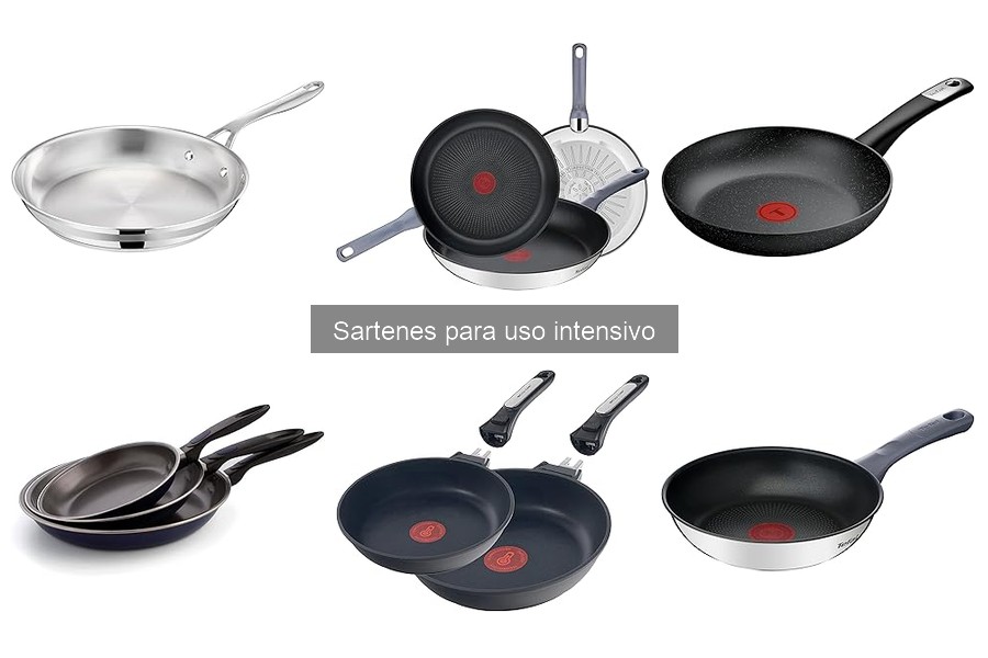Características esenciales de sartenes para chefs profesionales