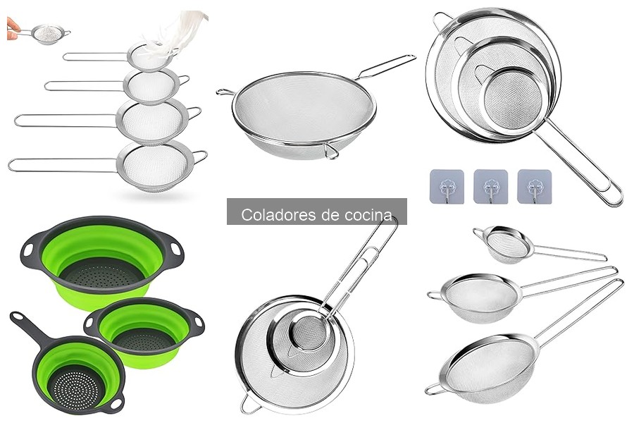 Coladores de cocina para camping: Top opciones y características