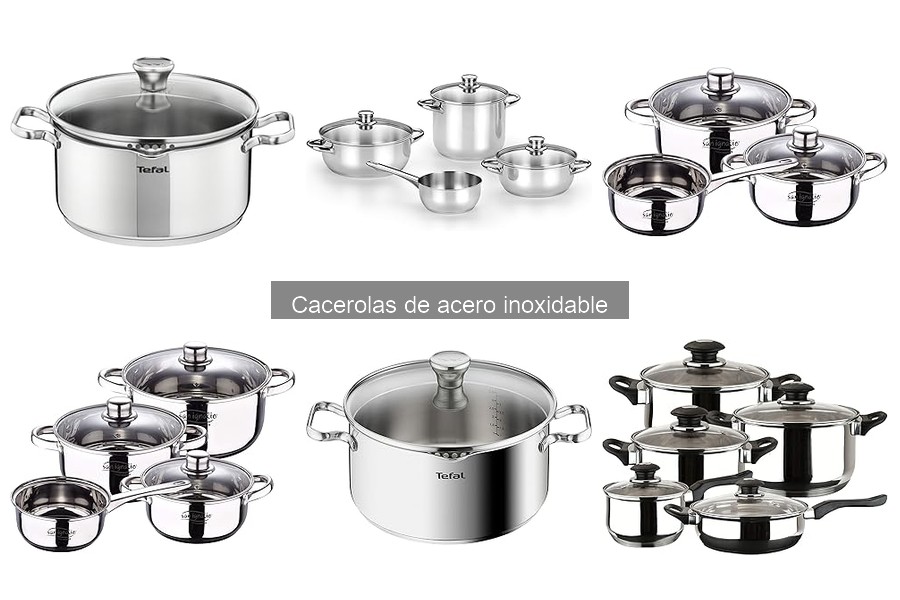 Cómo cuidar cacerolas de acero inoxidable: guía práctica