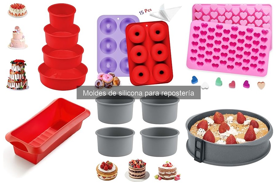 Cómo cuidar tus moldes de silicona para repostería