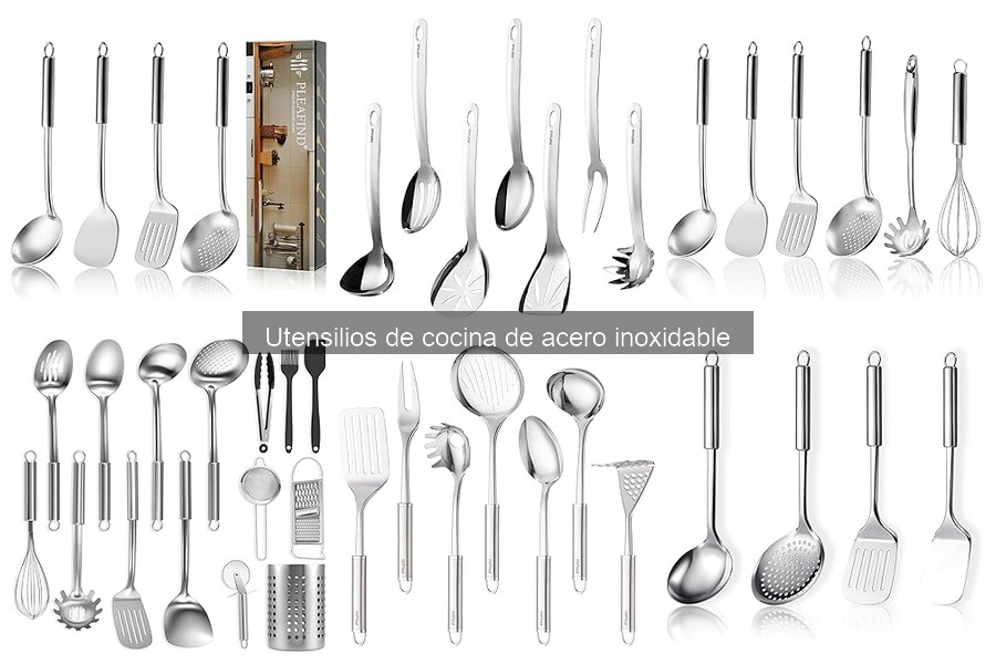 Cómo cuidar tus utensilios de cocina de acero inoxidable