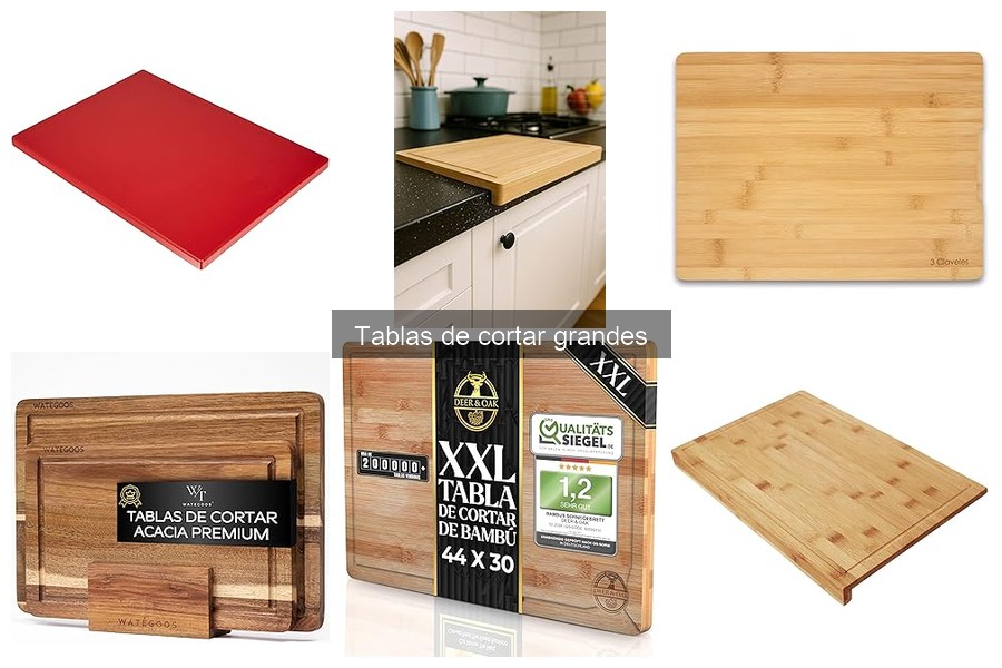 Cómo cuidar y mantener una tabla de cortar grande