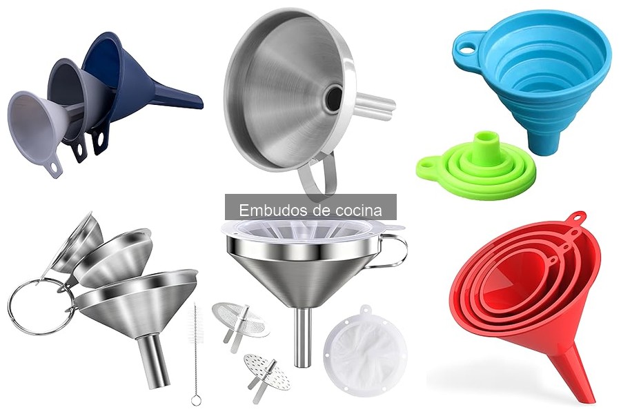 Cómo elegir el mejor embudo de cocina: guía práctica