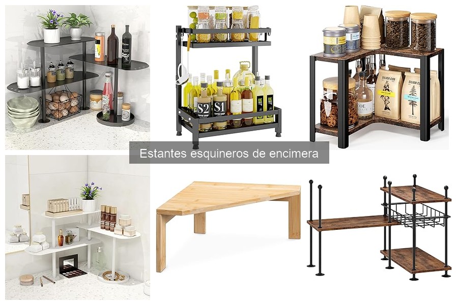 Cómo elegir el mejor estante esquinero de encimera