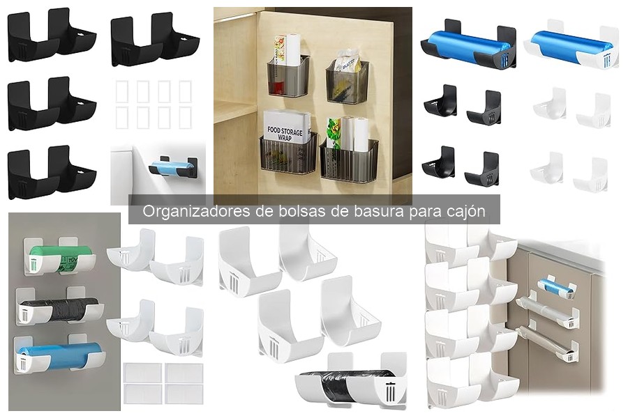 Cómo elegir el mejor organizador de bolsas de basura para cajón