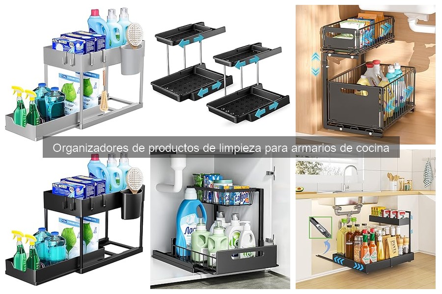 Cómo elegir el mejor organizador de productos de limpieza
