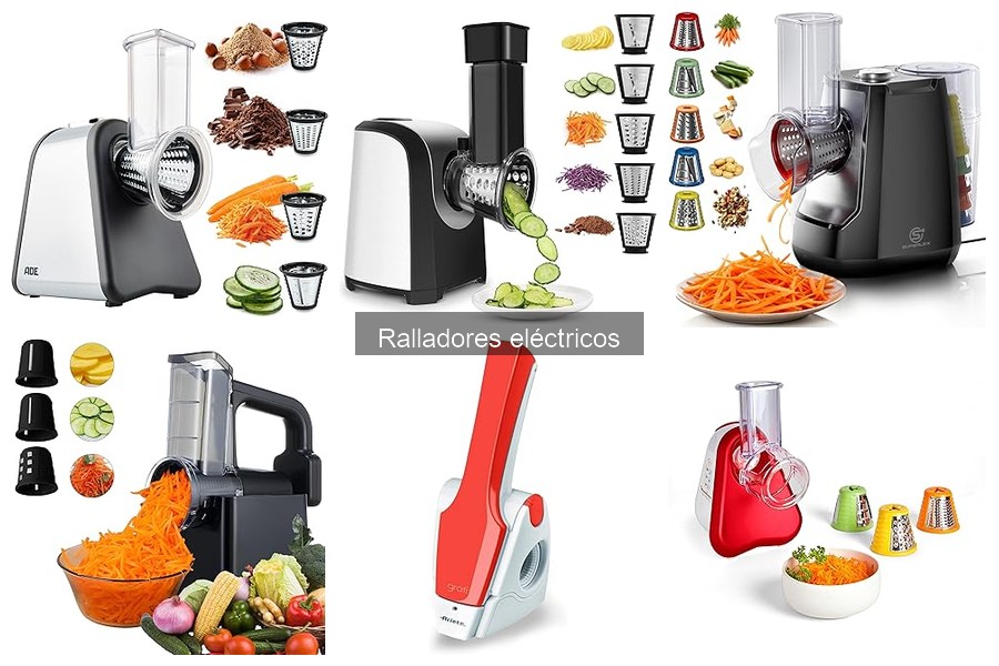 Cómo elegir el mejor rallador eléctrico para tu cocina