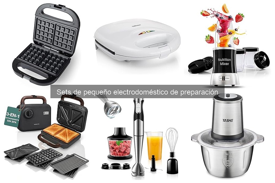 Cómo elegir el mejor set de pequeño electrodoméstico de preparación