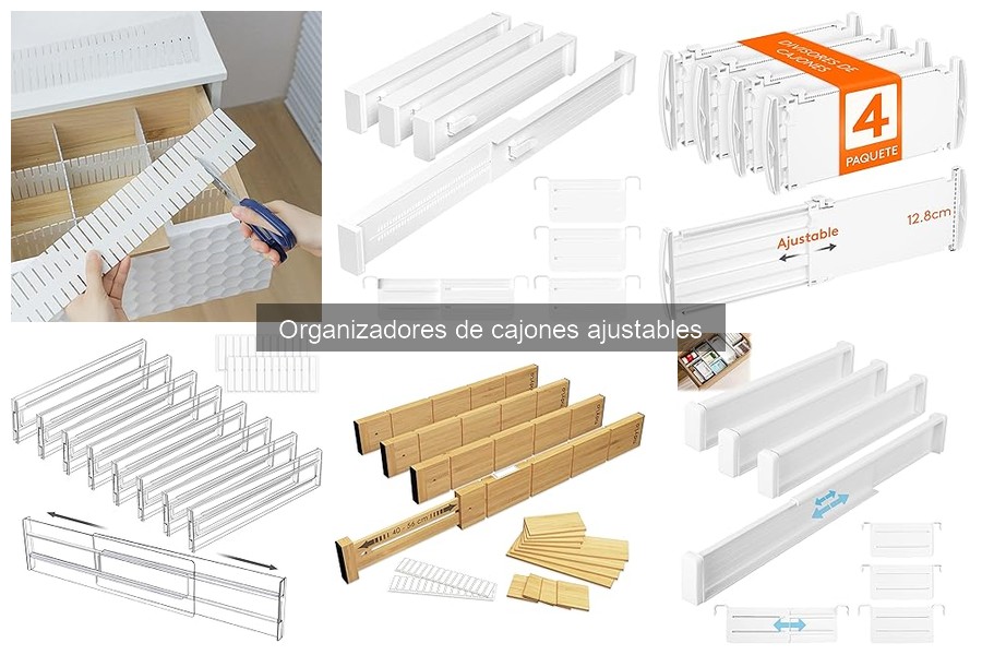 Cómo elegir el organizador de cajones ajustable adecuado