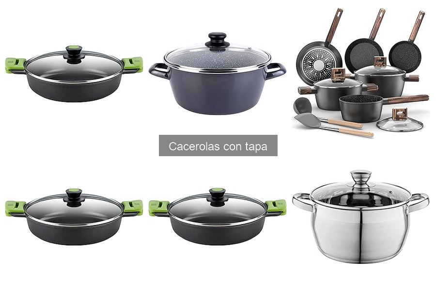 Cómo elegir el tamaño ideal de cacerola con tapa
