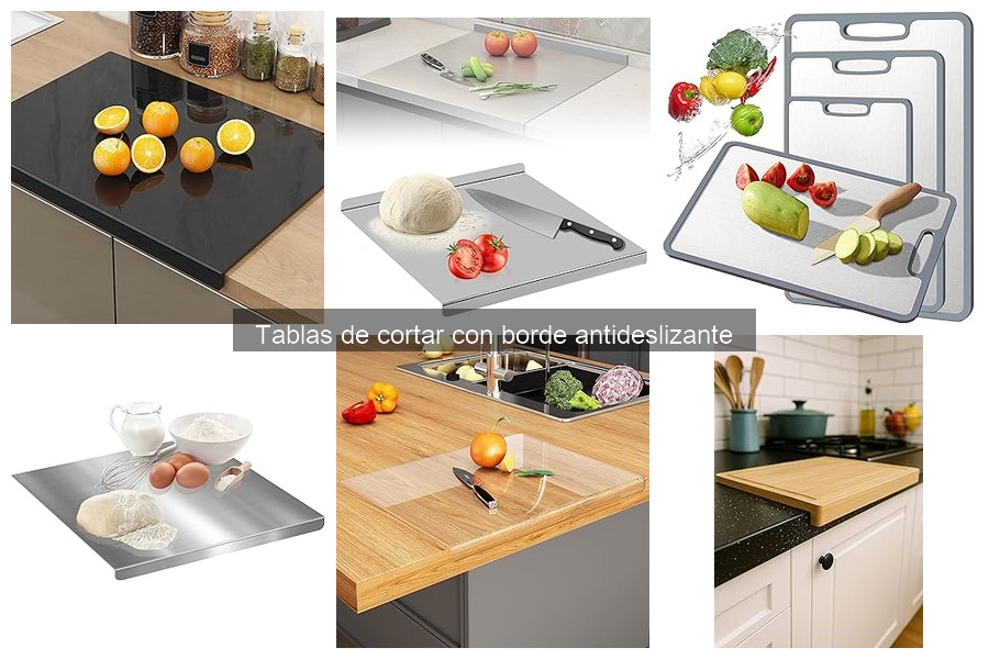 Cómo elegir el tamaño ideal de tablas de cortar antideslizantes