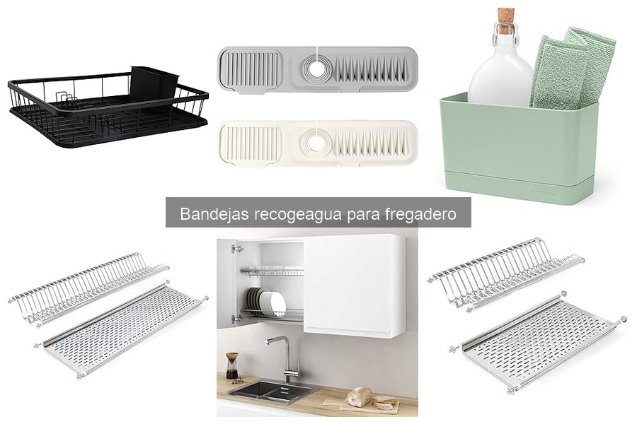 Cómo elegir la mejor bandeja recogeagua para tu fregadero