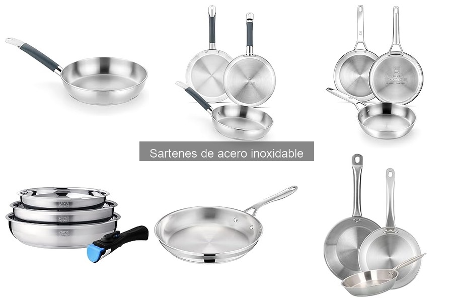 Cómo elegir la mejor sartén de acero inoxidable