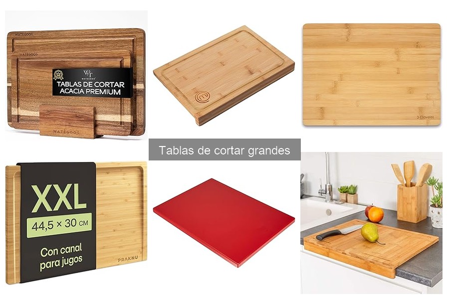 Cómo elegir la mejor tabla de cortar grande para tu cocina