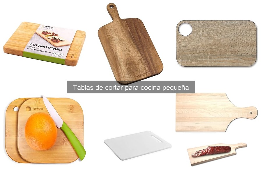 Cómo Elegir la Mejor Tabla de Cortar para Cocinas Pequeñas