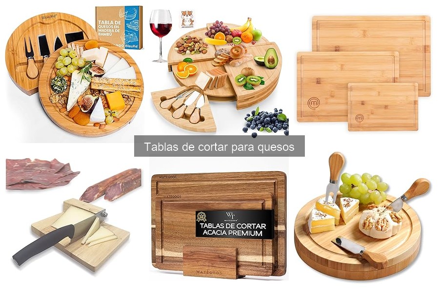 Cómo elegir la mejor tabla de cortar para quesos