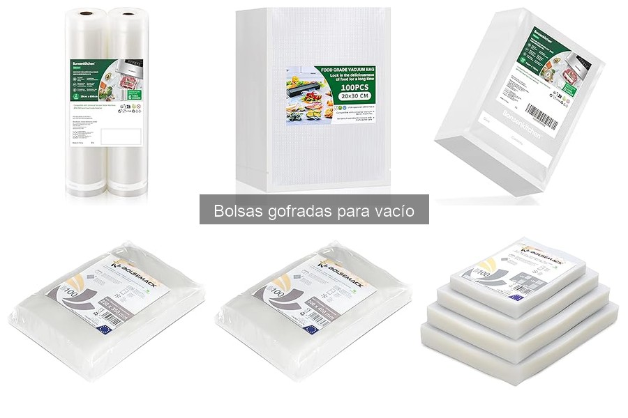 Cómo elegir las mejores bolsas gofradas para vacío