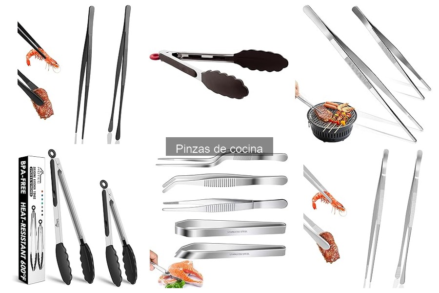 Cómo elegir las mejores pinzas de cocina para tu cocina