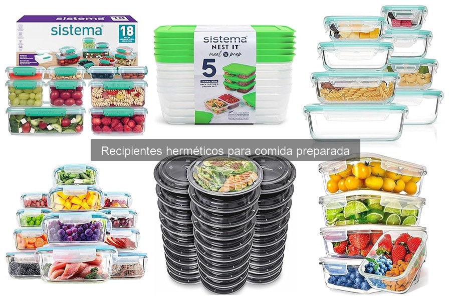 Cómo elegir recipientes herméticos para comida fácilmente