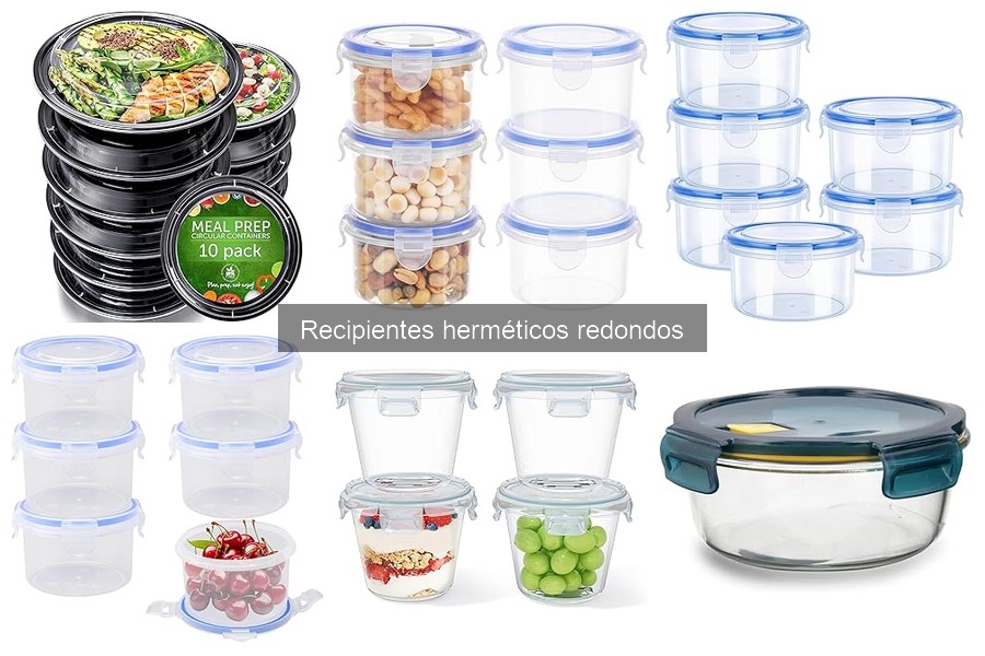 Cómo elegir recipientes herméticos redondos ideales para ti