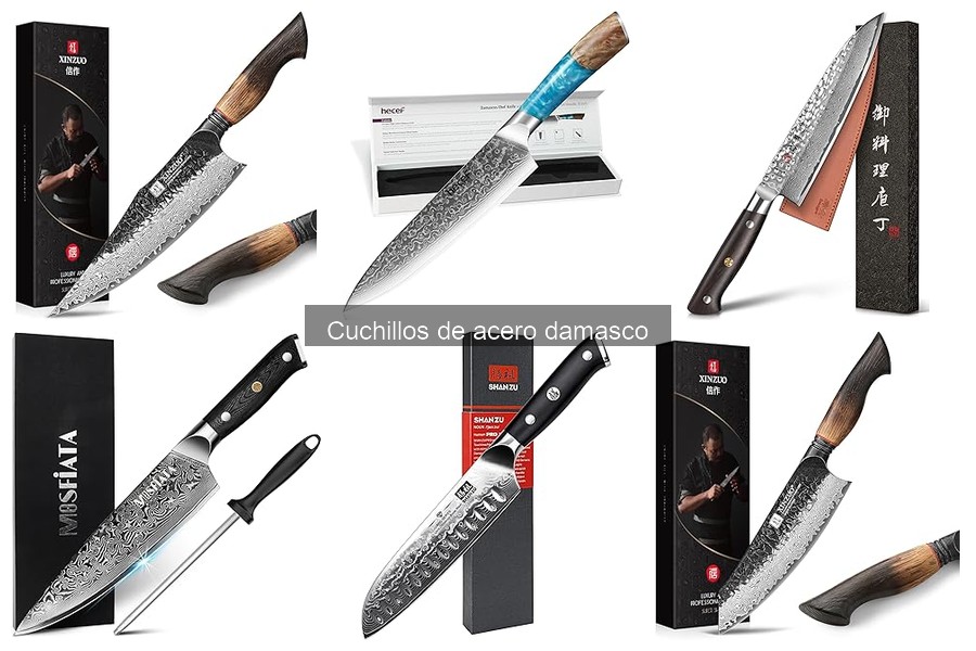 Cómo elegir un cuchillo de acero damasco adecuado