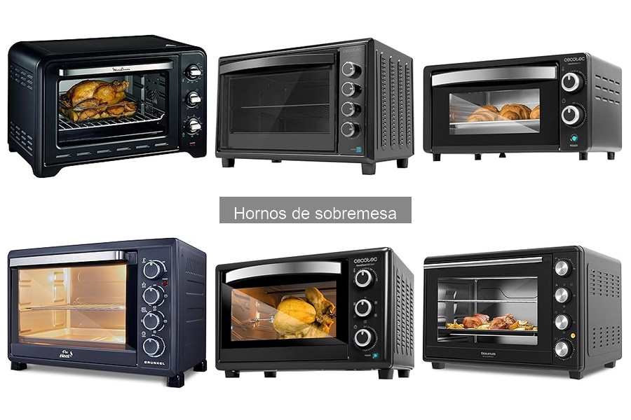Cómo elegir un horno de sobremesa adecuado: guía de compra