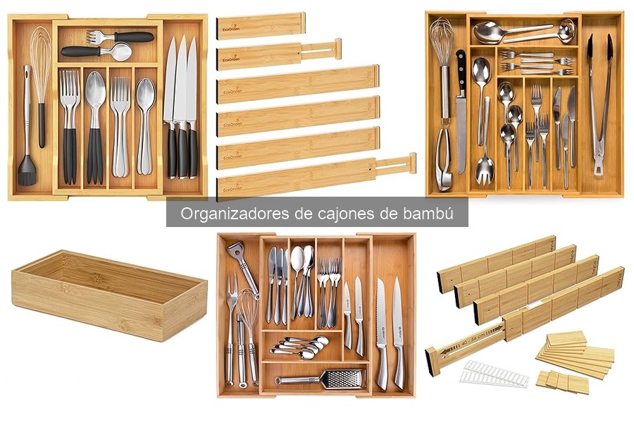 Cómo elegir un organizador de cajones de bambú