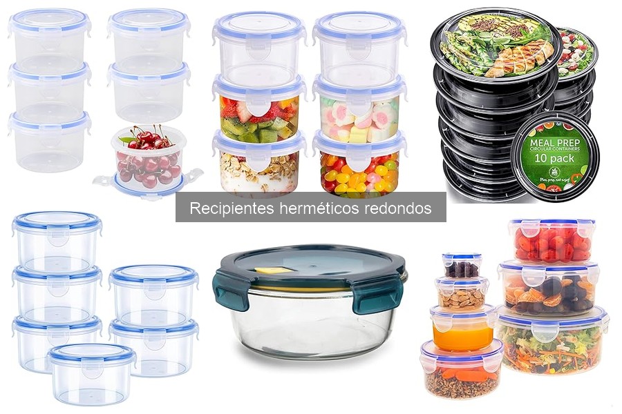 Cómo evitar malos olores en recipientes herméticos redondos