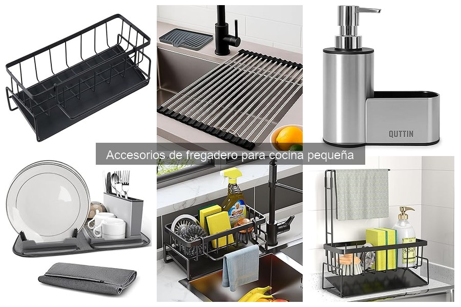 Cómo instalar accesorios de fregadero en cocinas pequeñas