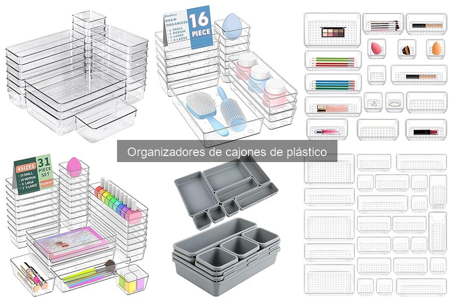 Cómo instalar organizadores de cajones de plástico fácilmente
