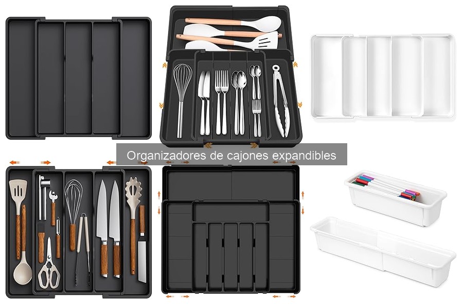 Cómo instalar organizadores de cajones expandibles fácilmente