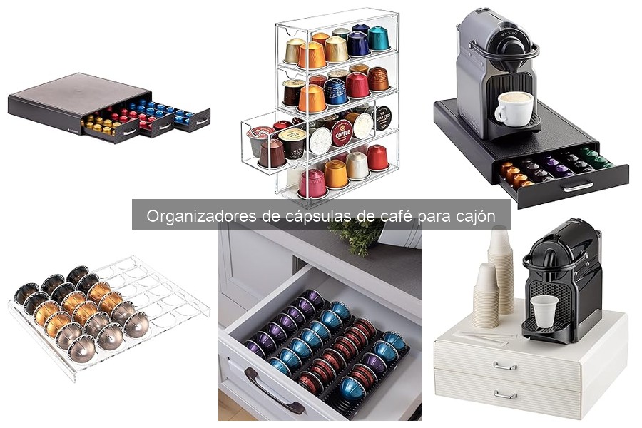 Cómo instalar un organizador de cápsulas de café en el cajón