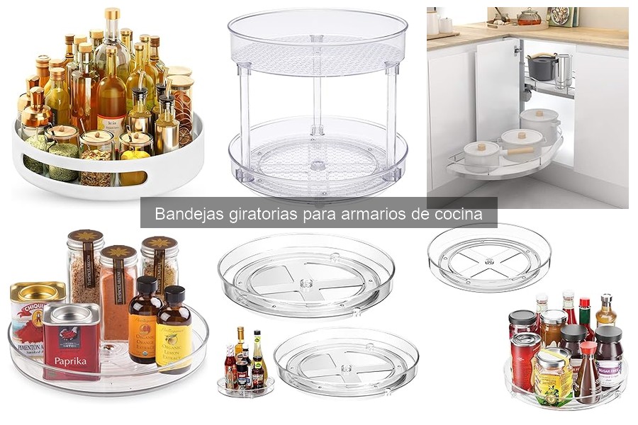 Cómo instalar una bandeja giratoria en tu armario de cocina