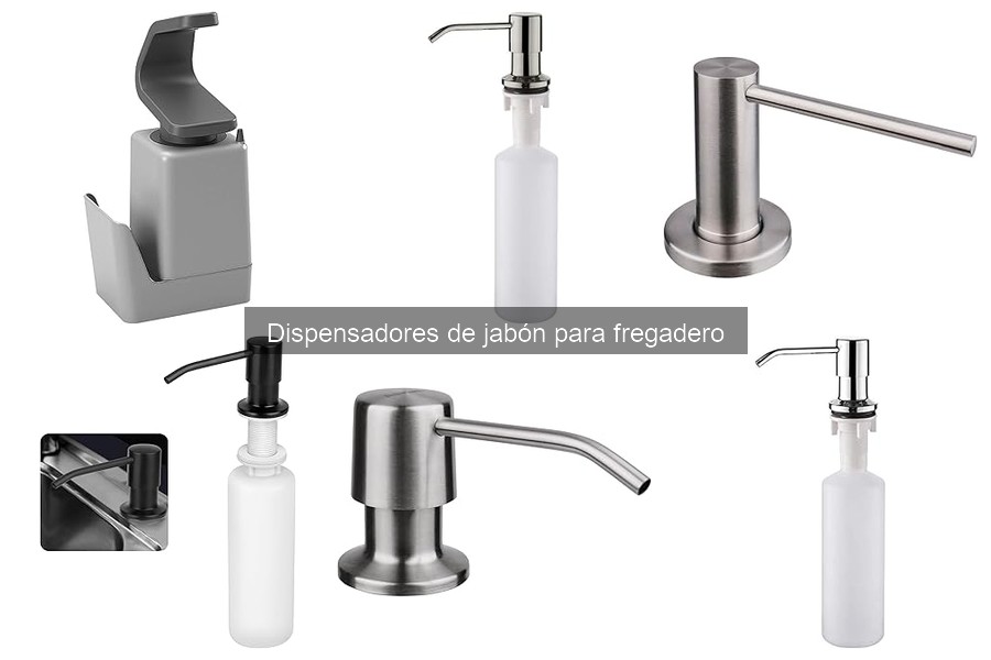 Cómo limpiar y mantener dispensadores de jabón en tu cocina