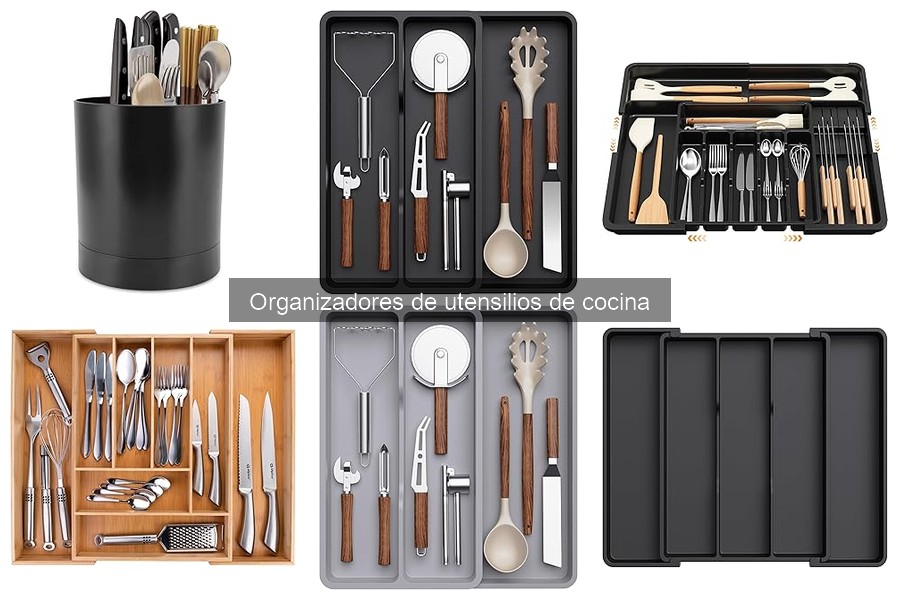 Cómo limpiar y mantener organizadores de utensilios de cocina