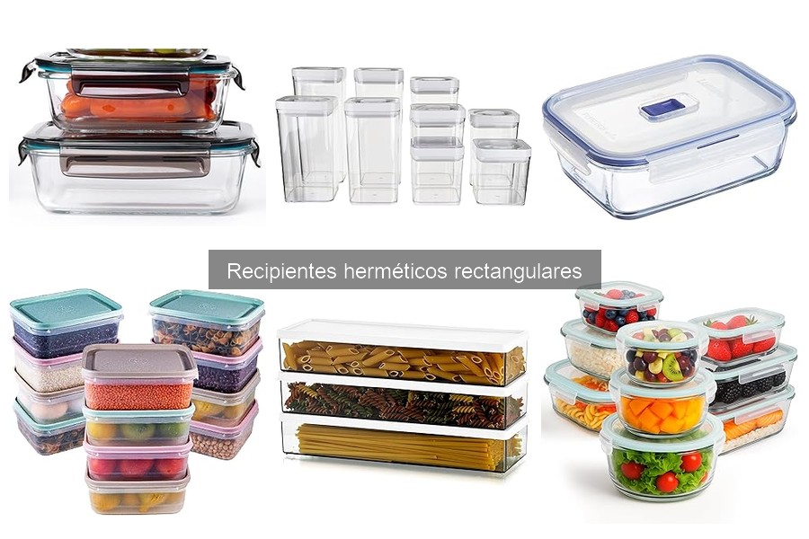 Cómo limpiar y mantener recipientes herméticos rectangulares