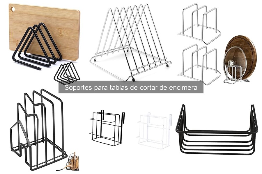 Cómo limpiar y mantener soportes para tablas de cortar
