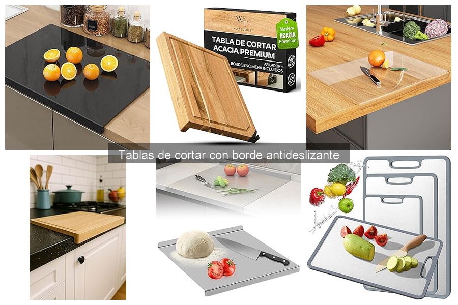 Cómo limpiar y mantener tablas de cortar antideslizantes