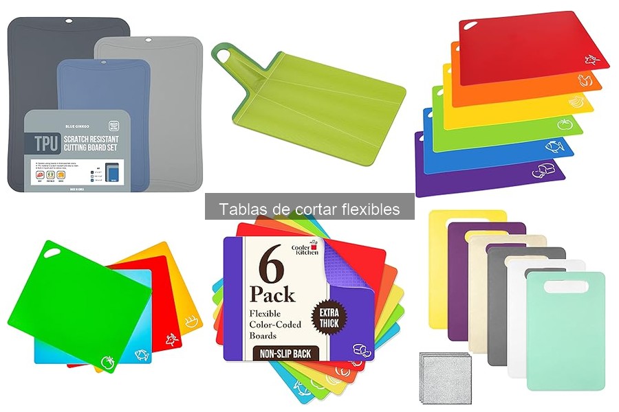 Cómo limpiar y mantener tablas de cortar flexibles