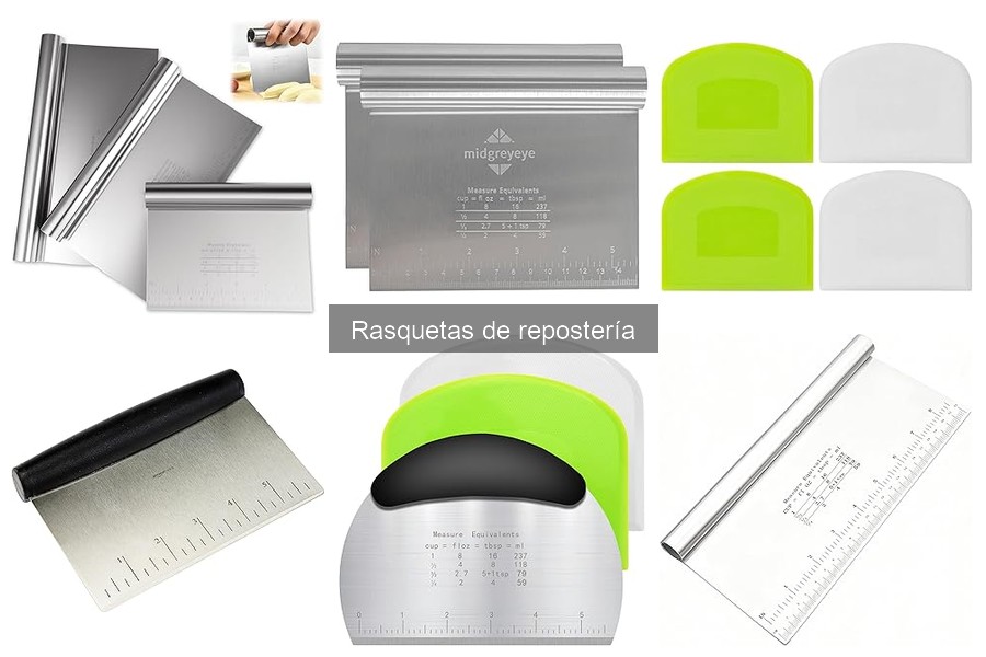 Cómo limpiar y mantener tus rasquetas de repostería
