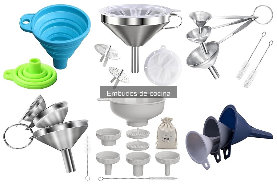 Cómo limpiar y mantener un embudo de cocina correctamente