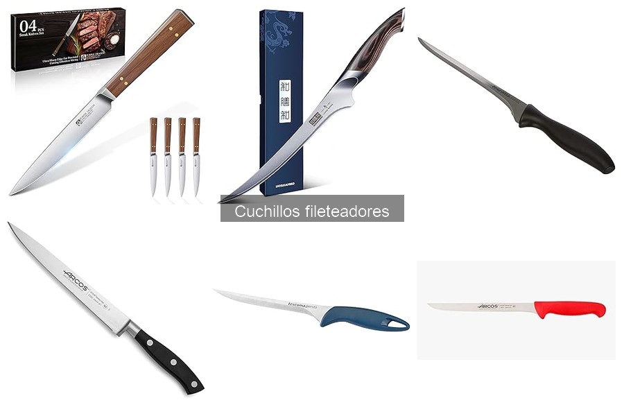 ** Cómo mantener cuchillos fileteadores en perfecto estado