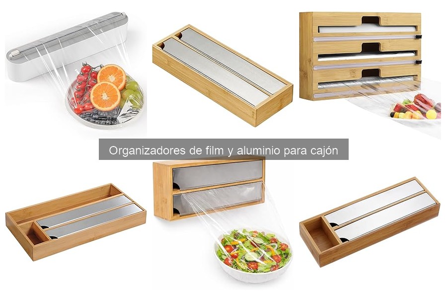 Cómo mantener organizadores de film y aluminio en perfecto estado