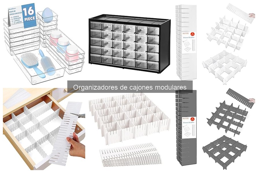Cómo mantener tus organizadores de cajones modulares