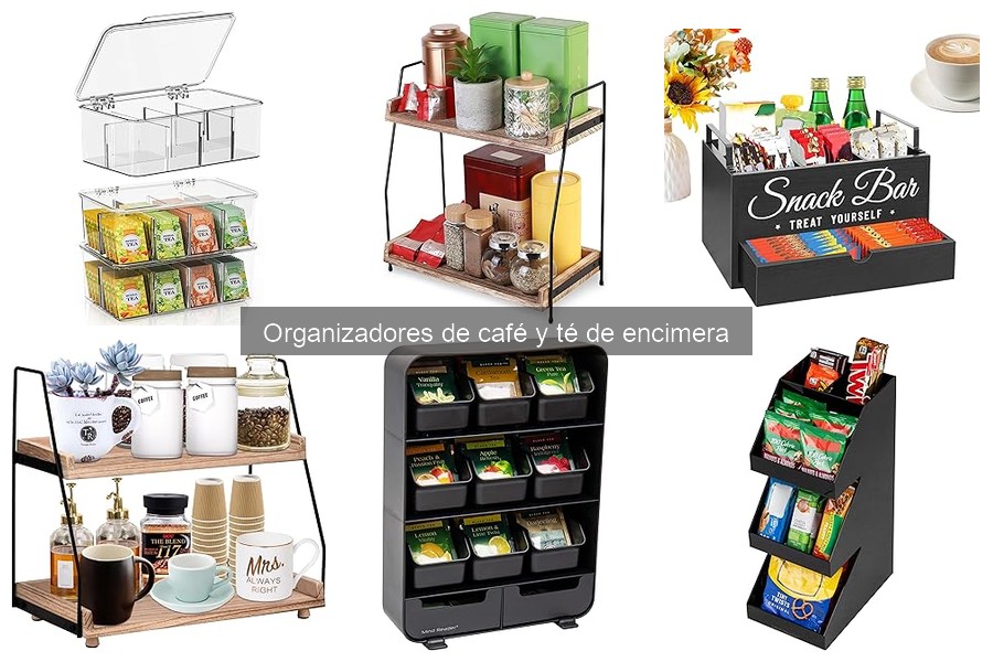 Cómo Organizar Café y Té en la Encimera Eficazmente