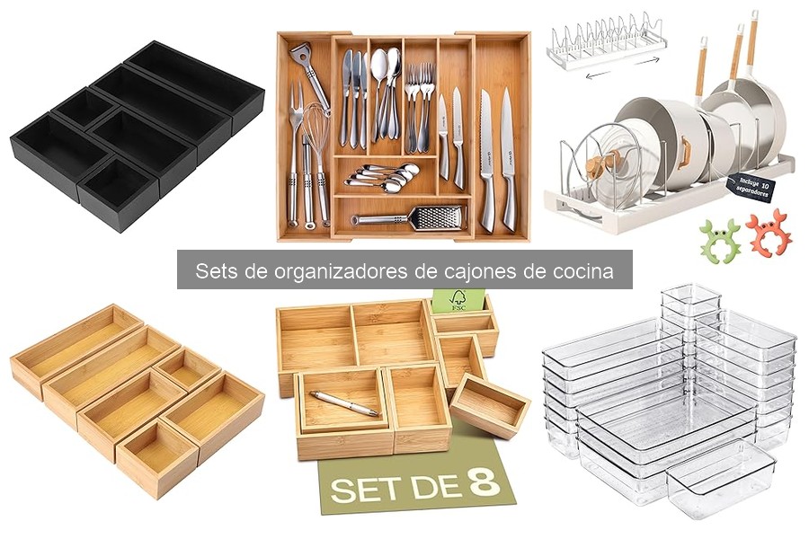 Cómo organizar tu cajón de cocina con sets de organizadores