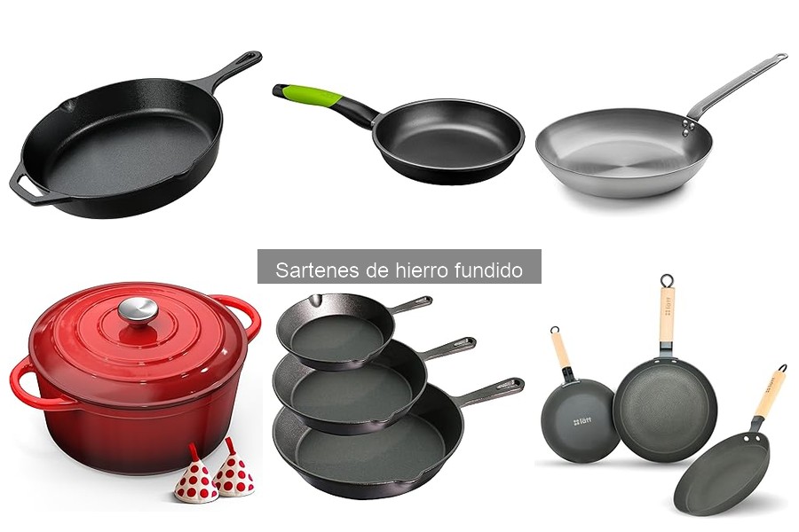 Cómo sazonar sartenes de hierro fundido correctamente