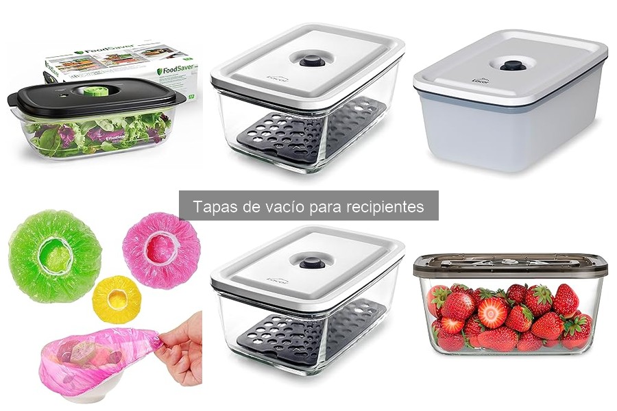Cómo usar correctamente las tapas de vacío para alimentos