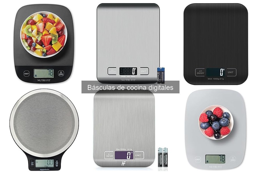 Cómo usar correctamente una báscula de cocina digital