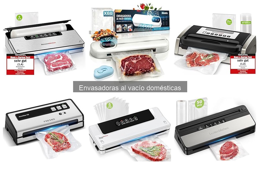 Cómo usar correctamente una envasadora al vacío en casa